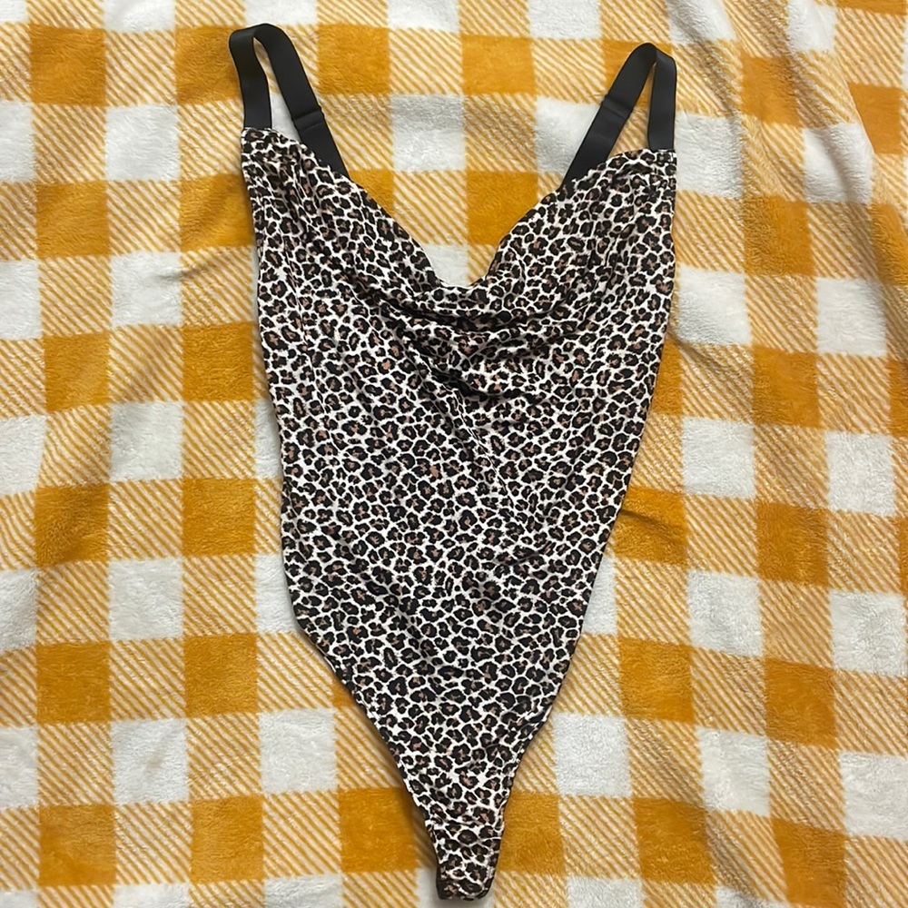 Leopard Print Bodysuit